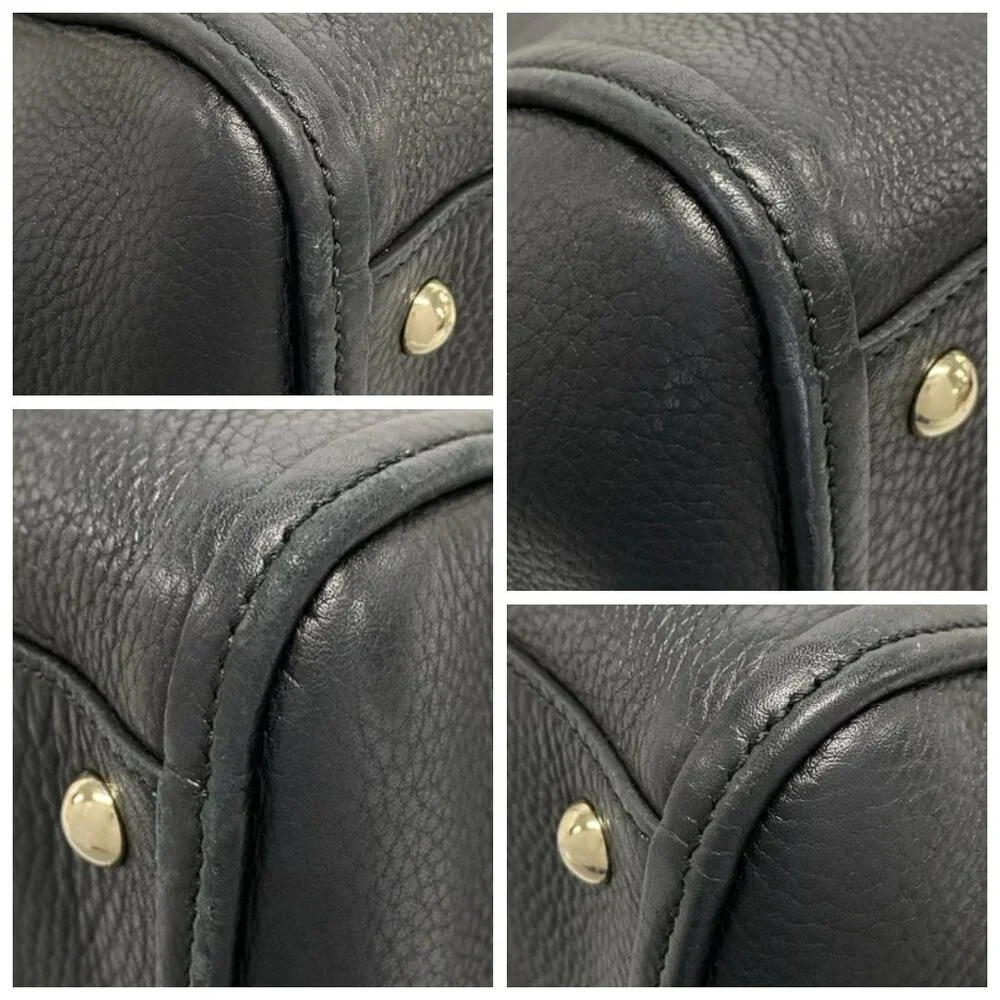 GUCCI Soho Black Leather - Handbag 682-062825 - Picture 6 of 14